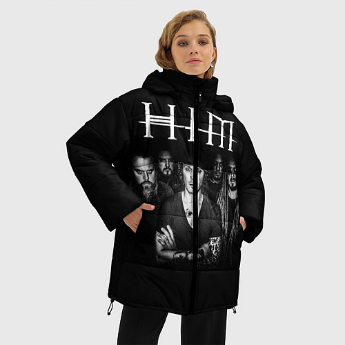 Женская зимняя куртка HIM Rock / 3D-Черный – фото 3