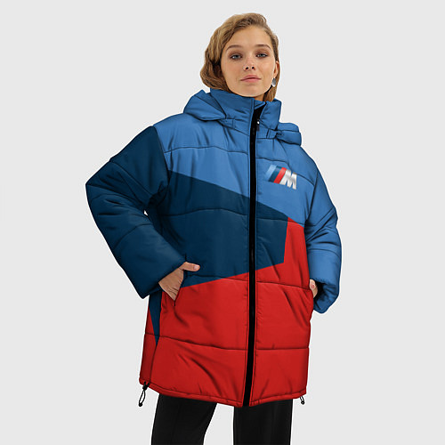 Женская зимняя куртка Бмв Bmw 2018 №2 / 3D-Черный – фото 3