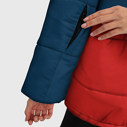Куртка зимняя женская Бмв Bmw 2018 №2, цвет: 3D-красный — фото 2