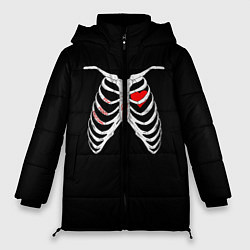 Куртка зимняя женская TOP Skeleton, цвет: 3D-черный