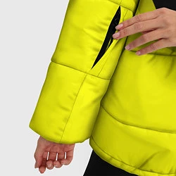 Куртка зимняя женская BVB FC: Yellow style, цвет: 3D-черный — фото 2