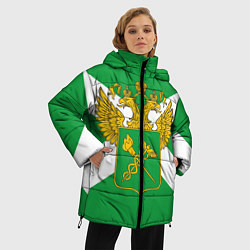 Куртка зимняя женская Таможня, цвет: 3D-черный — фото 2