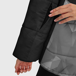 Куртка зимняя женская BMW: Black Design, цвет: 3D-черный — фото 2