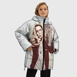 Куртка зимняя женская Eminem: Street Music, цвет: 3D-черный — фото 2