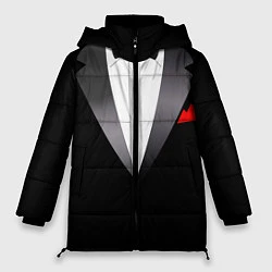 Куртка зимняя женская Смокинг мистера, цвет: 3D-черный