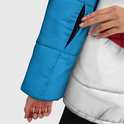 Куртка зимняя женская BMW 2018 M Sport, цвет: 3D-светло-серый — фото 2