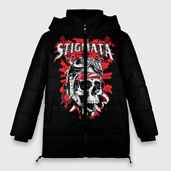Куртка зимняя женская Stigmata Skull, цвет: 3D-светло-серый