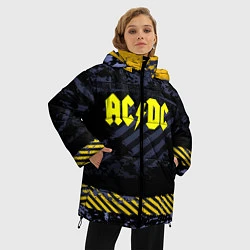 Куртка зимняя женская AC/DC: Danger Style, цвет: 3D-черный — фото 2
