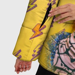 Куртка зимняя женская Thunder Lil Peep, цвет: 3D-черный — фото 2