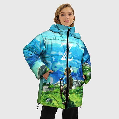 Женская зимняя куртка Z-Link / 3D-Черный – фото 3