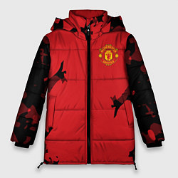 Куртка зимняя женская FC Manchester United: Red Original, цвет: 3D-светло-серый