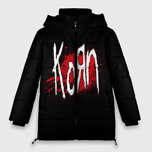 Женская зимняя куртка Korn: Blood / 3D-Красный – фото 1