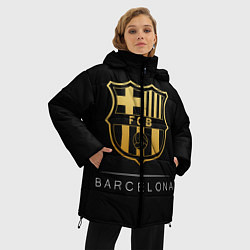 Куртка зимняя женская Barcelona Gold Edition, цвет: 3D-светло-серый — фото 2