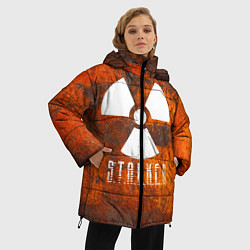 Куртка зимняя женская S.T.A.L.K.E.R: Steampunk, цвет: 3D-светло-серый — фото 2