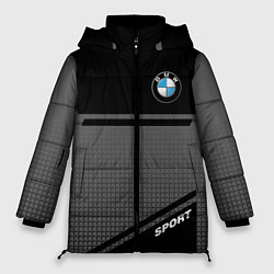 Куртка зимняя женская BMW SPORT БМВ СПОРТ, цвет: 3D-красный