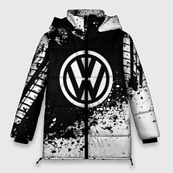 Куртка зимняя женская Volkswagen: Black Spray, цвет: 3D-черный