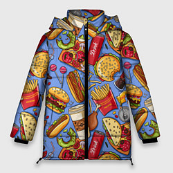 Женская зимняя куртка Fastfood Life