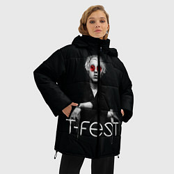 Куртка зимняя женская T-Fest: Black Style, цвет: 3D-черный — фото 2