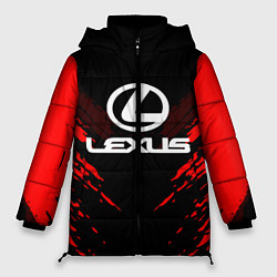 Куртка зимняя женская Lexus: Red Anger, цвет: 3D-черный