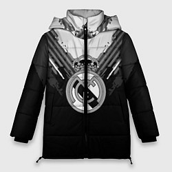 Куртка зимняя женская FC Real Madrid: Black Style, цвет: 3D-черный