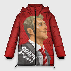 Куртка зимняя женская Grazie, цвет: 3D-черный