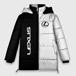 Куртка зимняя женская Lexus: Black & White, цвет: 3D-светло-серый