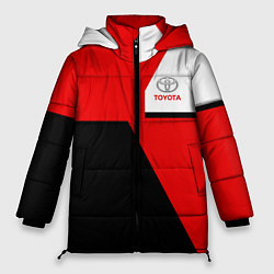 Куртка зимняя женская Toyota Sport, цвет: 3D-красный