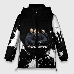 Куртка зимняя женская Группа OOMPH!, цвет: 3D-светло-серый