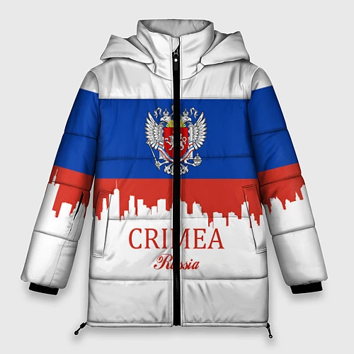 Женская зимняя куртка Crimea, Russia / 3D-Красный – фото 1