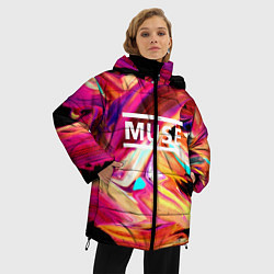 Куртка зимняя женская MUSE: Neon Colours, цвет: 3D-красный — фото 2