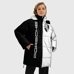 Куртка зимняя женская Porsche Design, цвет: 3D-черный — фото 2