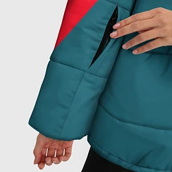 Куртка зимняя женская Firm 90s: Arrows Style, цвет: 3D-черный — фото 2