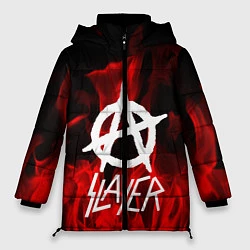 Куртка зимняя женская Slayer Flame, цвет: 3D-светло-серый
