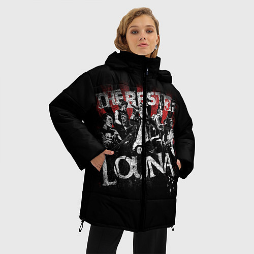 Женская зимняя куртка The best of Louna / 3D-Черный – фото 3