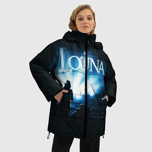 Женская зимняя куртка Louna / 3D-Черный – фото 3