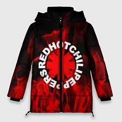 Куртка зимняя женская RHCP: Red Flame, цвет: 3D-черный