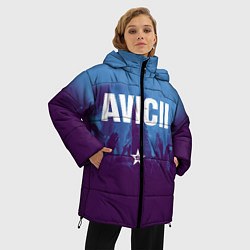 Куртка зимняя женская Avicii Star, цвет: 3D-черный — фото 2