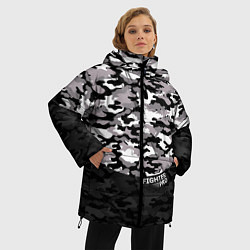 Куртка зимняя женская Fighter PRO, цвет: 3D-черный — фото 2