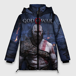 Куртка зимняя женская God of War: Kratos, цвет: 3D-черный