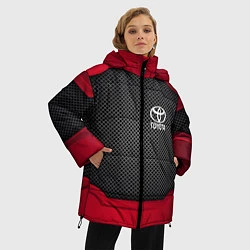 Куртка зимняя женская Toyota: Metal Sport, цвет: 3D-светло-серый — фото 2