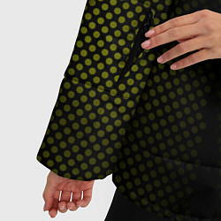 Куртка зимняя женская CS:GO Yellow Carbon, цвет: 3D-черный — фото 2