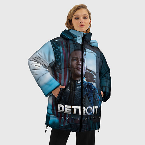 Женская зимняя куртка Detroit: Markus / 3D-Черный – фото 3