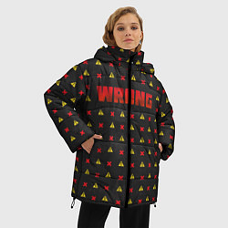 Куртка зимняя женская Wrong OBLADAET, цвет: 3D-красный — фото 2