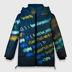 Куртка зимняя женская Programming Collection, цвет: 3D-черный