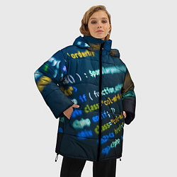 Куртка зимняя женская Programming Collection, цвет: 3D-красный — фото 2