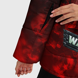 Куртка зимняя женская Warhammer 40000: Dawn Of War, цвет: 3D-черный — фото 2