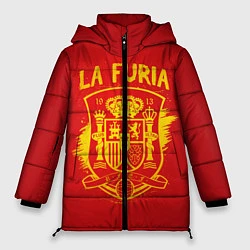 Куртка зимняя женская La Furia, цвет: 3D-черный