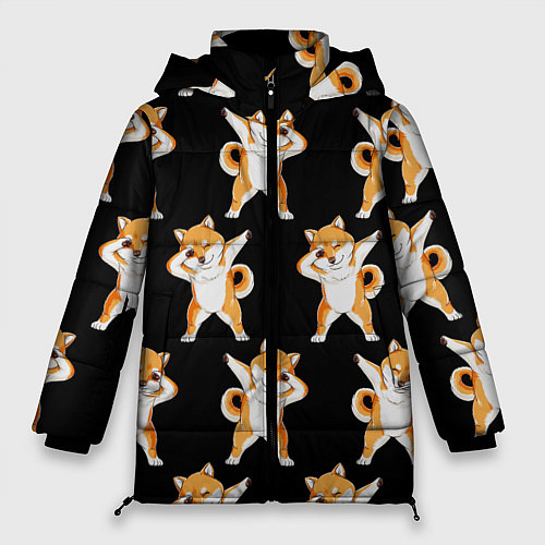 Женская зимняя куртка Foxes Dab / 3D-Красный – фото 1