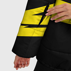 Куртка зимняя женская FC Borussia: BVB Sport, цвет: 3D-черный — фото 2