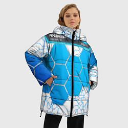 Куртка зимняя женская Become Human RK800, цвет: 3D-красный — фото 2